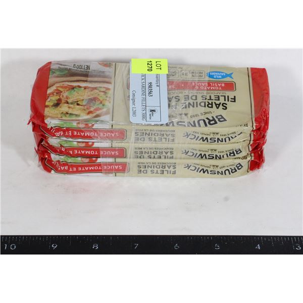 BRUNSWICK SARDINE FILLETS 300G