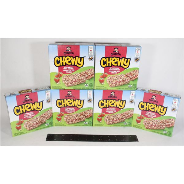 QUAKER CHEWY 6 X 140G