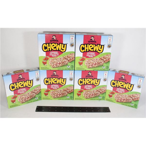 QUAKER CHEWY 6 X 140G