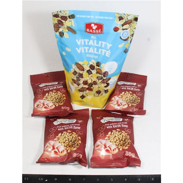 SEEDS & TRAIL MIX LOT 735G