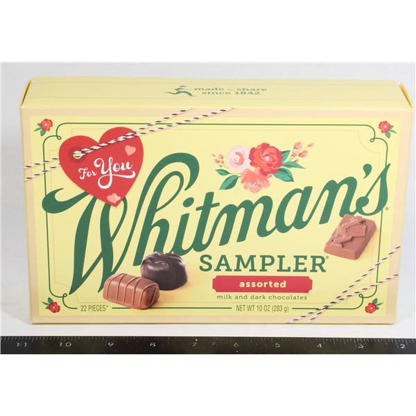 WHITMAN'S FOR YOU SAMPLER ASSORTED 283G 22PCS