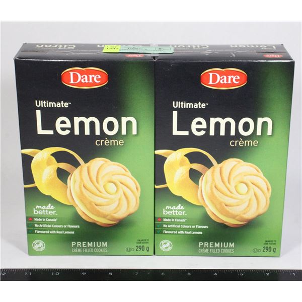 DARE ULTIMATE LEMON CREME COOKIES