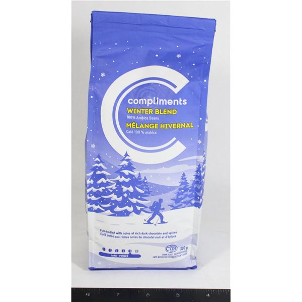 COMPLIMENTS WINTER BLEND 100% ARABICA BEANS 300G