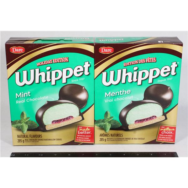 PAIR WHIPPET MINT 2 X 285G