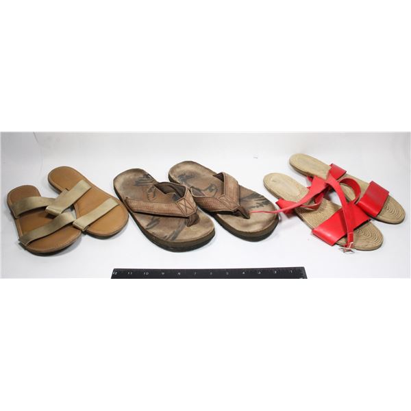 LOT OF 3 SETS OF DRESS SHOES SIZE 8