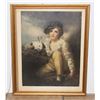 Image 1 : "BOY AND RABBIT" FRAMED PRINT BY HENRY RAEBURN
