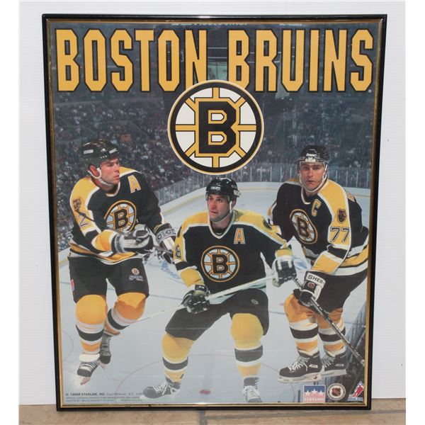 FRAMED BOSTON BRUINS 1996 20"X16