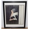 Image 1 : FRAMED PRINT "SARAH" BY NANCY N.A NOEL 31"X24 1/2"