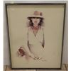 Image 1 : FRAMED PRINT"JACQUELINE" BY SARAH MOON