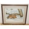 Image 1 : FRAMED PRINT WATCHFUL REST BY CHERYL