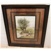 Image 1 : FRAMED PRINT"BY THE RIVERSIDE" BY EMILE CLAUS
