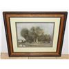 Image 1 : FRAMED AND MATTED WALL ART APPROX