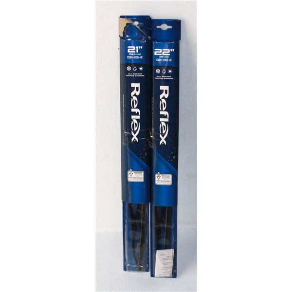 21" AND 22" REFLEX WIPER BLADES