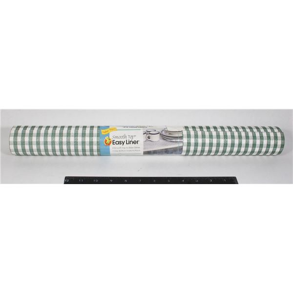 EASY LINER SMOOTH TOP GREEN PLAID 20 IN. X 6 FT