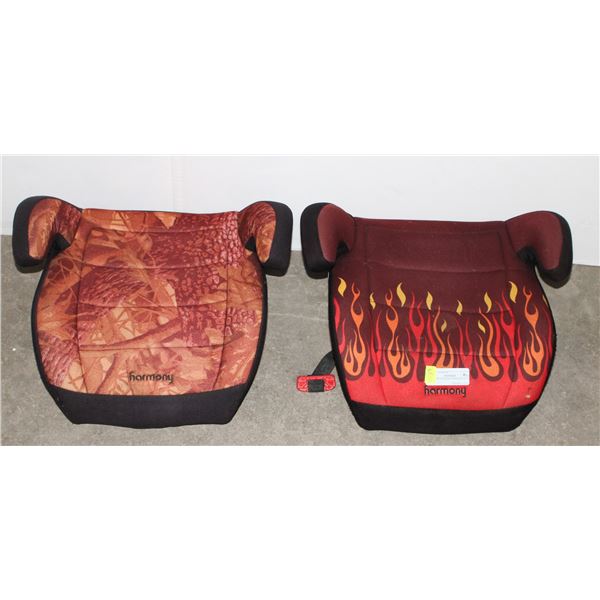PAIR OF HARMONY BOOSTER SEATS