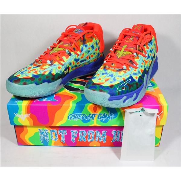 NEW PUMA SIZE 11.5 MB.03 GUTTER CAT BASKETBALL