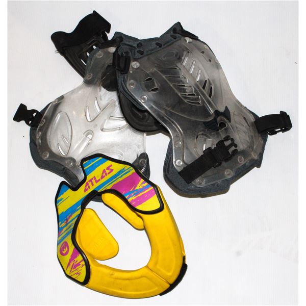 DIRT BIKE RIDING GEAR VEST AND NECK