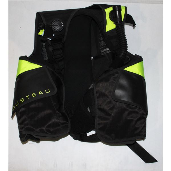 SCUBA USA COUSTEAU DIVERS DIVING GEAR VEST