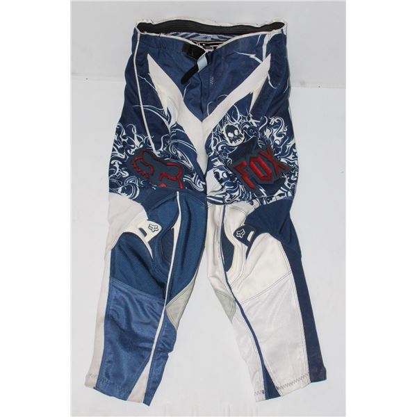 SIZE 30 DIRT BIKE RIDING PANTS