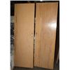 Image 1 : TWO 24" SPACE SAVING ROLLING DOORS (NO TRACK)