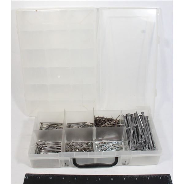 PARTS ORGANIZERS WITH SOME NAILS