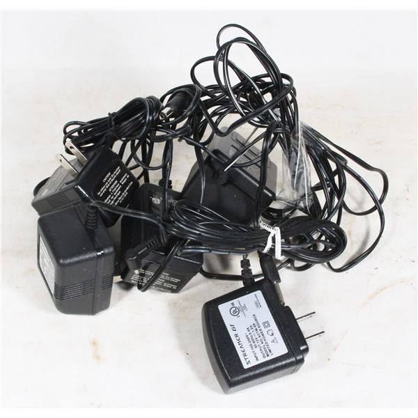 LOT OF OUTLET CHARGERS