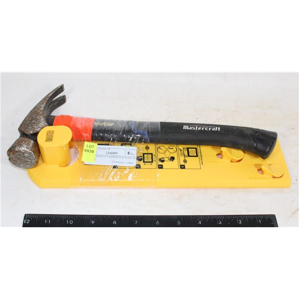 MASTERCRAFT HAMMER & HANG & LEVEL