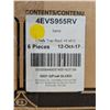 Image 4 : 14" x 6.5" Evo Sand Rectangular Trays (35.6cm x 16.5cm), Dudson 4EVS955RV - Lot of 12 (2 Cases)