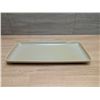 Image 2 : 14" x 6.5" Evo Sand Rectangular Trays (35.6cm x 16.5cm), Dudson 4EVS955RV - Lot of 12 (2 Cases)