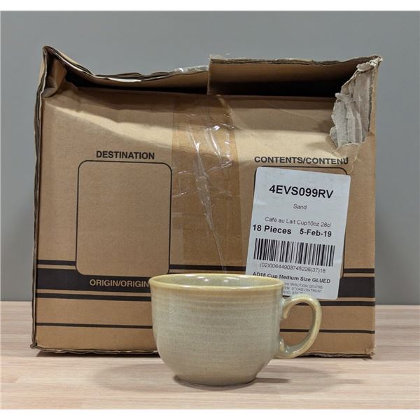 10oz Evo Sand Mugs (28cl), Dudson 4EVS099RV - Lot of 12 (1 Case)