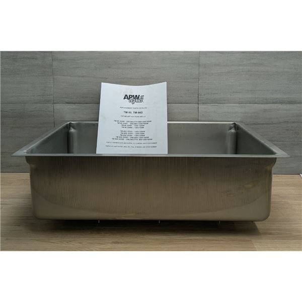 APW Wyott 55536 Well Pan with Drain