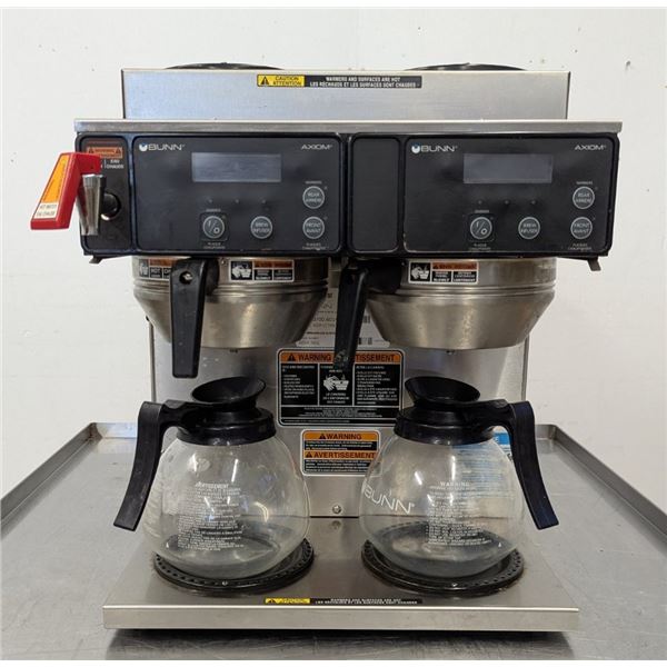 Bunn AXIOM 4/2 Twin Automatic Coffee Brewer w/6 Warmers