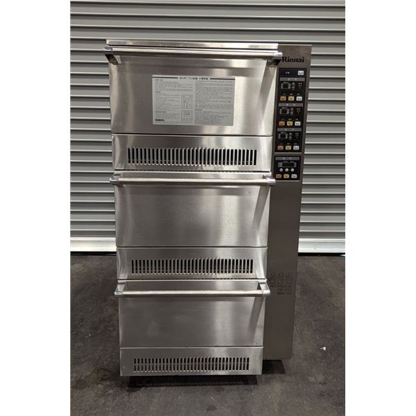 Rinnai RRA-155 Three Deck Gas Rice/Multi Cooker