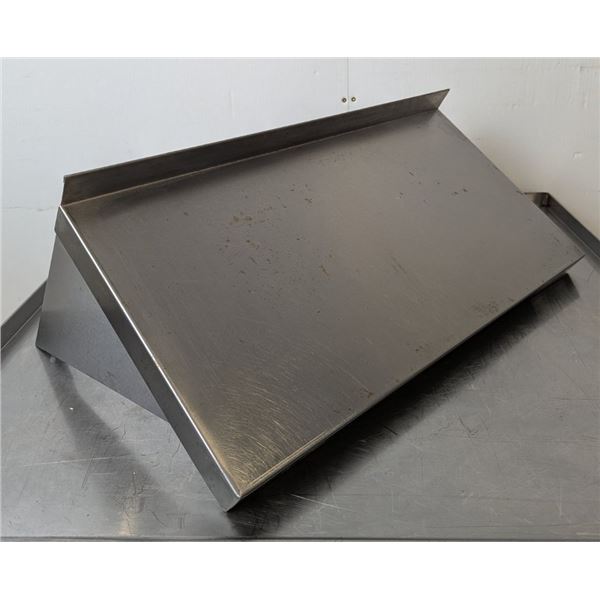 Efi 12" x 24" Stainless Steel Wall Shelf