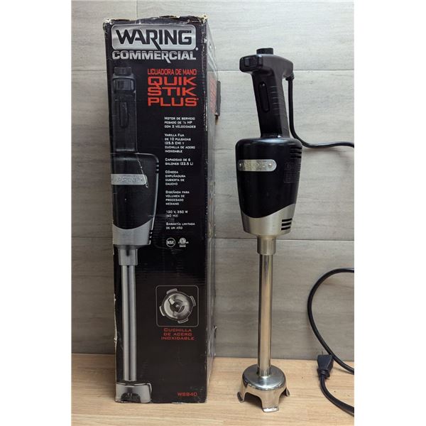 Waring WSB40 10" Medium-Duty Quik Stik Plus Immersion Blender
