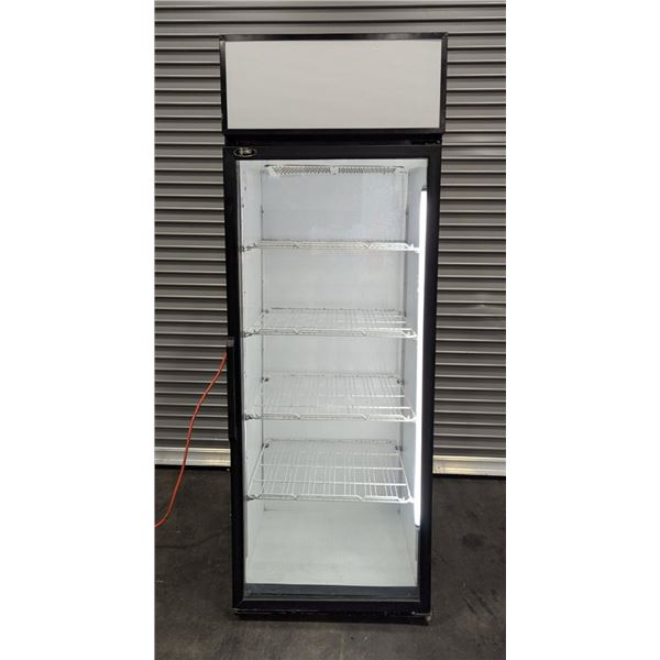QBD DC22H 28" Single Door Glass Cooler