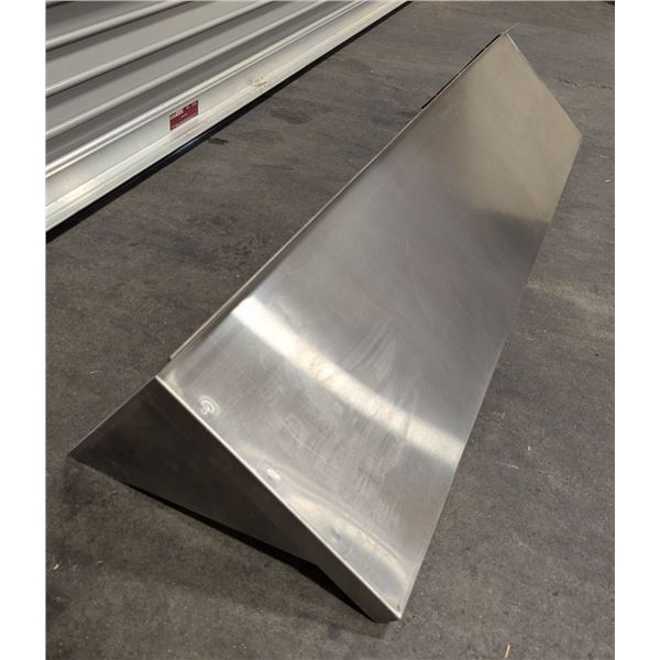 Efi 60" x 14" Stainless Steel Wall Shelf