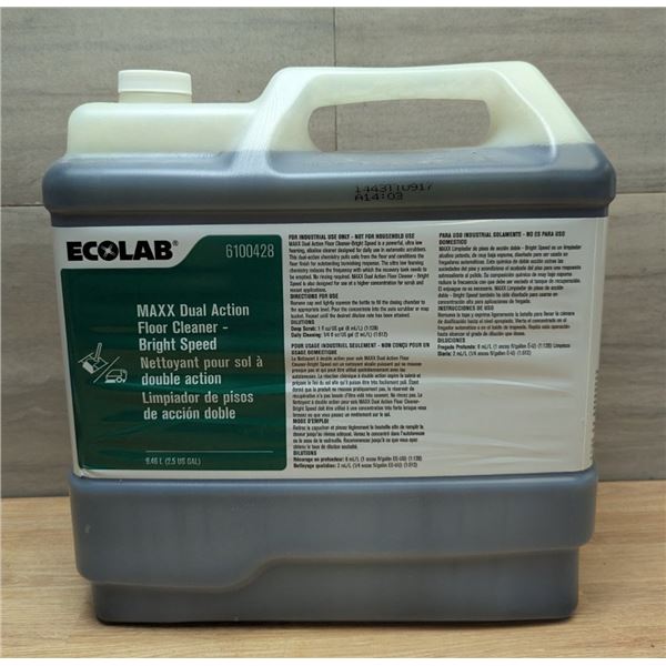 Ecolab Maxx Dual Action Floor Cleanser, 9.46L | KB49/FtE