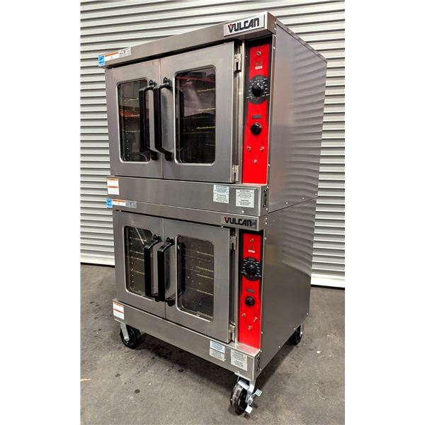 Vulcan VC5ED Double Deck Full Size Electric Convection Ovens