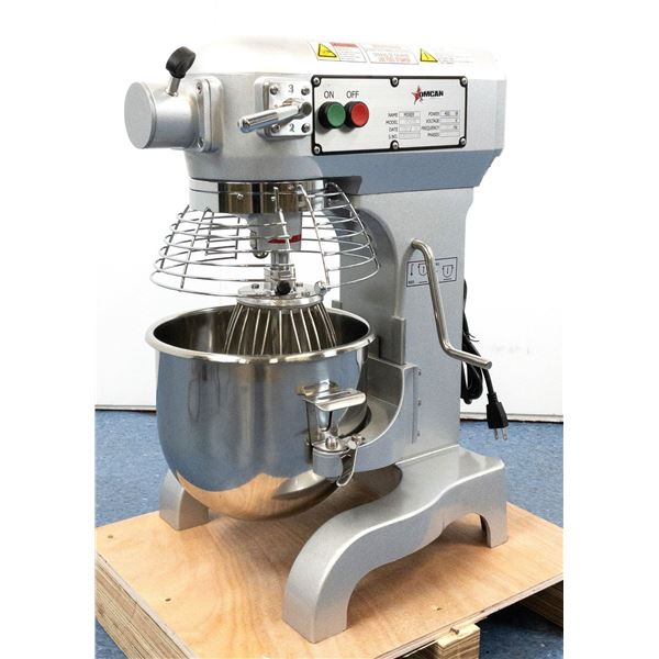 10qt Mixer with Guard & Attachments, Omcan 20467