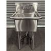 Image 1 : Efi SI818-INC 18" x 18" x 11" Center Drain One Tub Sink w/Faucet