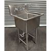 Image 3 : Efi SI818-INC 18" x 18" x 11" Center Drain One Tub Sink w/Faucet