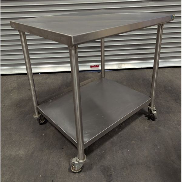 HK 36" x 30" x 36" Stainless Steel Work Table