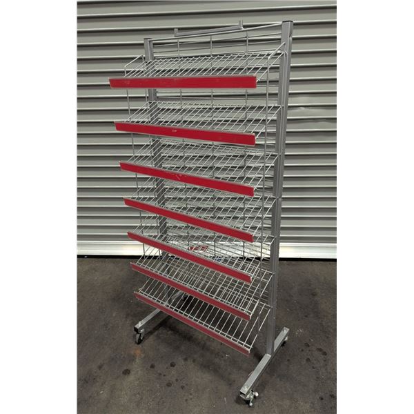 24" Slanted Display Stand | R9-floor