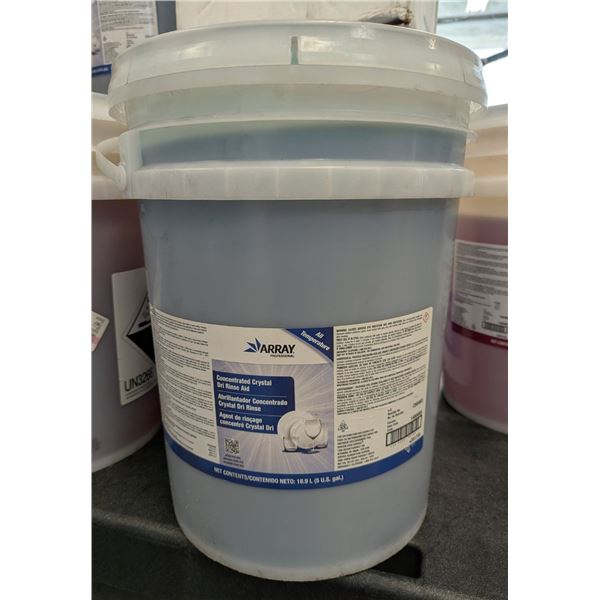 Array Concentrated Crystal Dri Rinse Aid, 18.9L