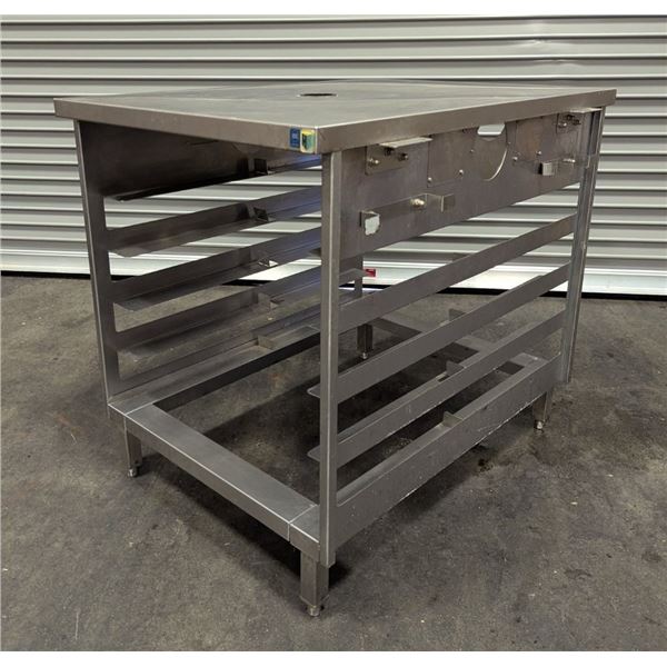 H&K International Custom Stainless Steel Bun Pan Rack, Burger King Edition | 4-001/R6-floor