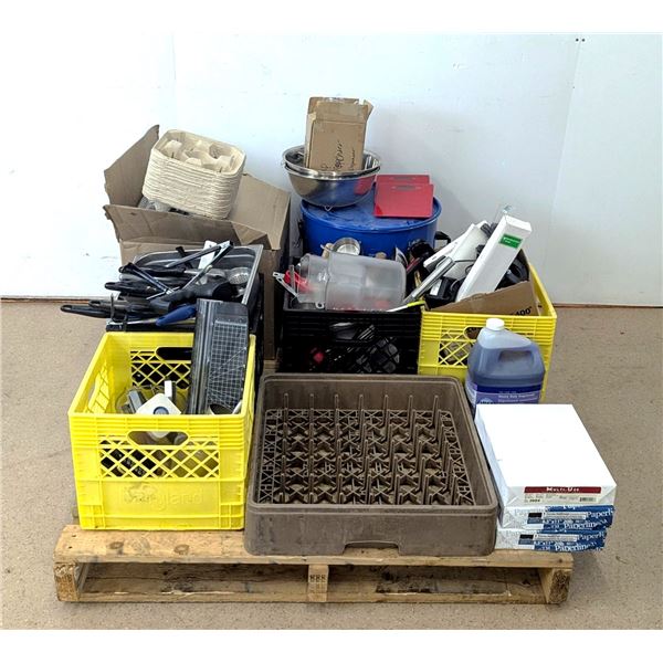 Pallet of Assorted Restaurant Misc | MR2-1/Pallet