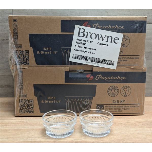 Mini Ramekins 1.5oz/44ml, Browne PG53518 - Lot of 48
