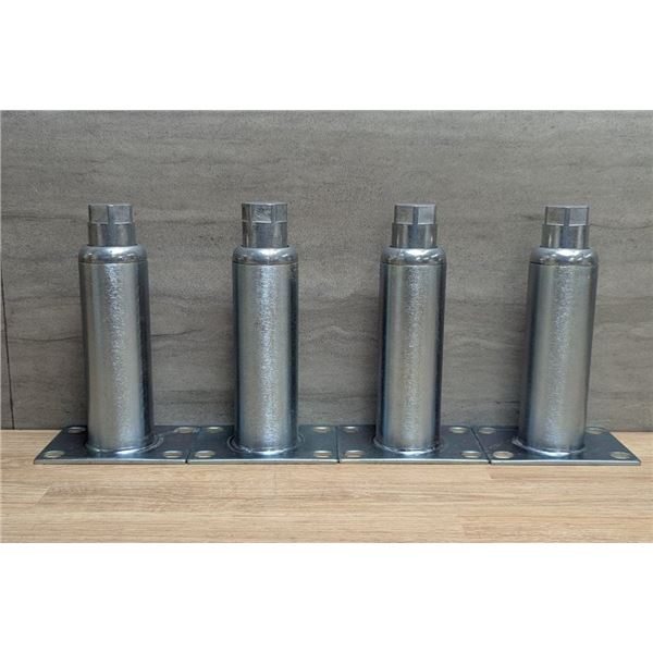 Stainless Steel Base Plate Legs - Lot of 4