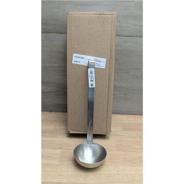 2oz Stainless Short Handle Ladles, Johnson-Rose 73002 - Lot of 12 | CC3